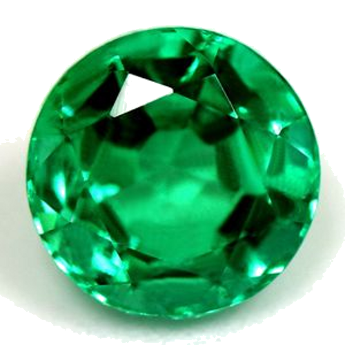 1.81 carat GREEN Round Smaragdas (1)
