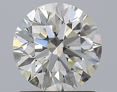 1.29 carat I-SI1 Excellent cut Natūralus Round Deimantas (1)
