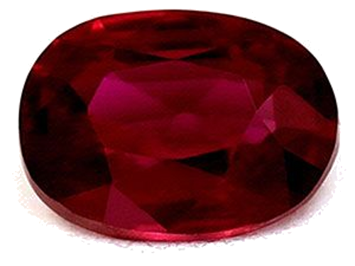 0.76 carat RED Oval Rubinas (1)