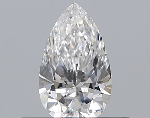 0.3 carat D-SI1 Natūralus Pear Deimantas (1)