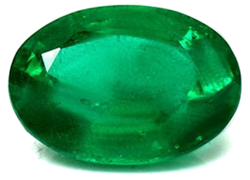 2.28 carat GREEN Oval Smaragdas (1)