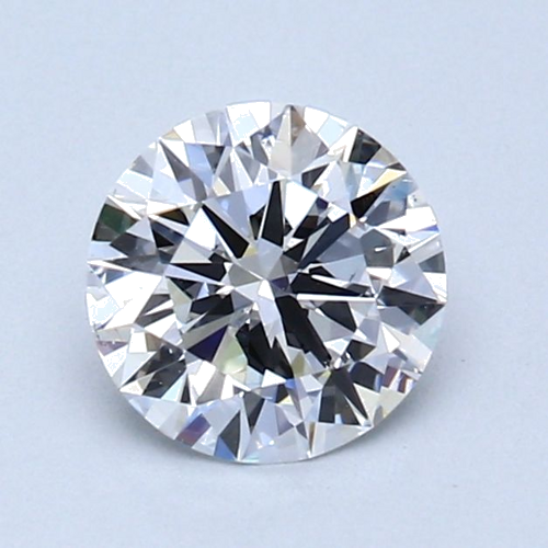0.91 carat D-VS2 Very Good cut Natūralus Round Deimantas (1)