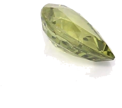 1.28 carat GREEN BRILLIANTSTEP cut Pear Safyras (1)
