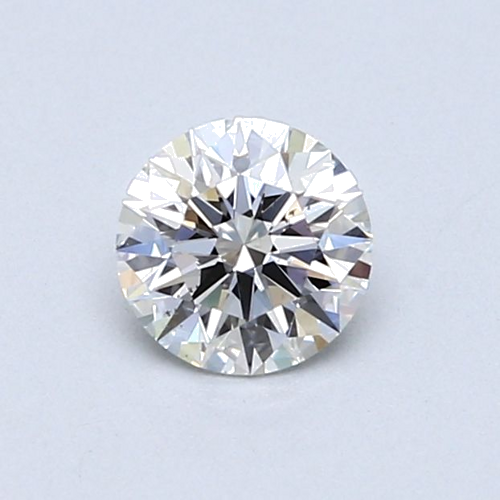 0.59 carat F-SI1 Excellent cut Natūralus Round Deimantas (1)