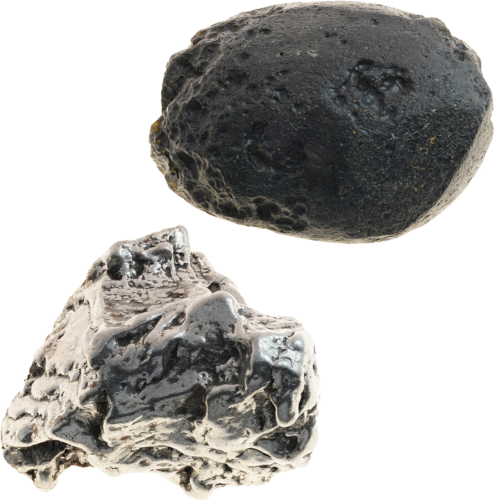 Meteoritas Campo del Cielo - Su Indochinitu (1)