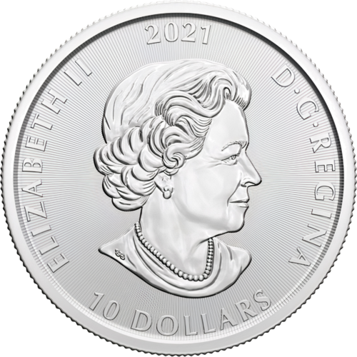 2 oz Существа Севера Оборотень 2021 Канада серебряная монета (2)