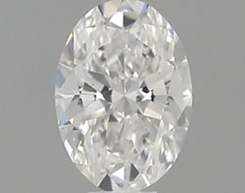 0.3 carat F-SI1 Natūralus Oval Deimantas (1)