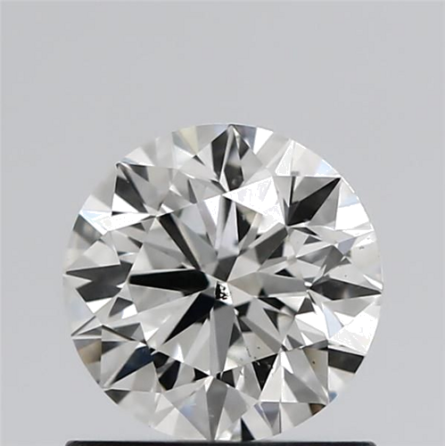0.91 carat I-SI1 Excellent cut Natūralus Round Deimantas (1)