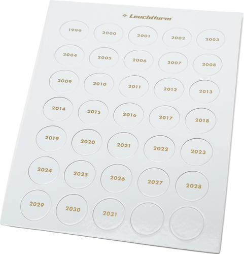 Години чипове 1999 - 2031 изработени от картон (1)