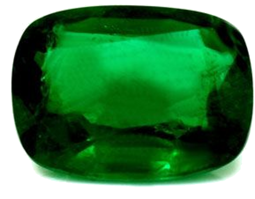 2.52 carat GREEN Cushion Smaragdas (1)