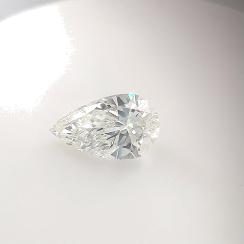 1.2 carat G-VS2 Natūralus Pear Deimantas (1)