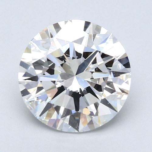 4.15 carat F-VVS2 Excellent cut Natūralus Round Deimantas (1)