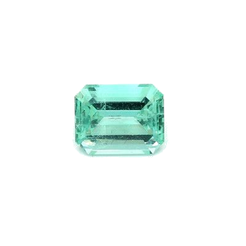 1.5699999999999998 carat GREEN STEP cut Octagonal Smaragdas (1)