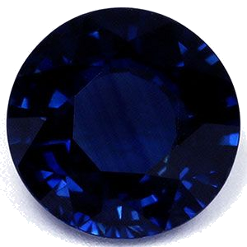 2.19 carat BLUE Round Safyras (1)