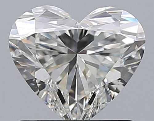 1.01 carat G-VS1 Natūralus Heart Deimantas (1)