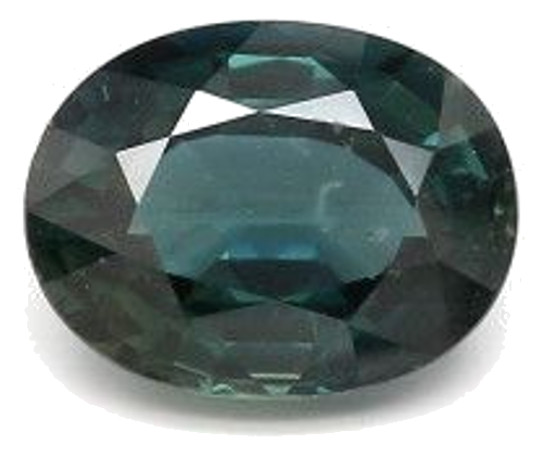 3.29 carat BLUE BRILLIANTSTEP cut Oval Safyras (1)