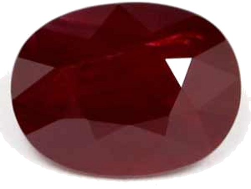 2.37 carat RED Oval Rubinas (1)