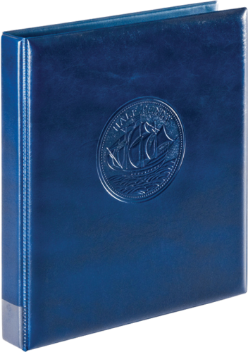 Albums Half Penny dažādām monētām (ar lapām) (4)