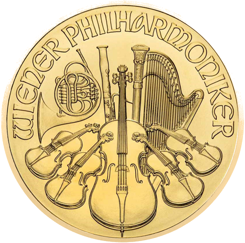 1/10 oz Австрийская Филармония 2026 Золотая монета (1)