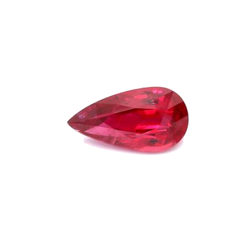 1.9300000000000002 carat RED BRILLIANTSTEP cut Pear Rubinas (1)