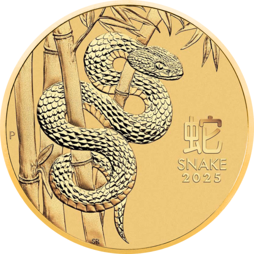 1/10 oz Year of the Snake 2025 (Lunar III) Australian gold coin (1)