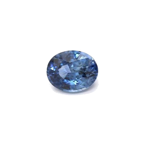 1.69 carat BLUE BRILLIANTSTEP cut Oval Safyras (1)