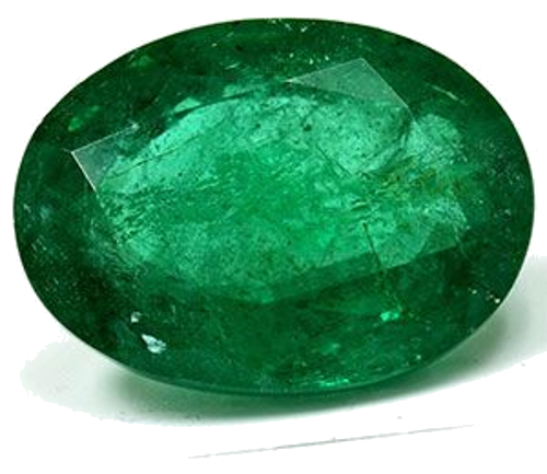 8.18 carat GREEN Oval Smaragdas (1)