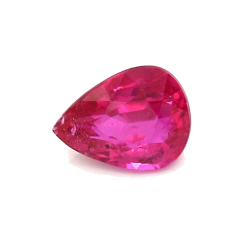 1.45 carat RED BRILLIANTSTEP cut Pear Rubinas (1)