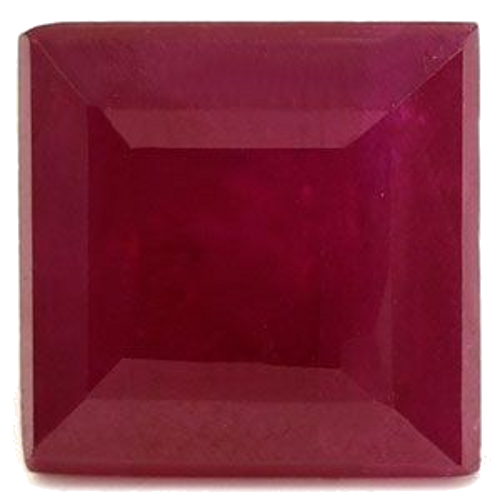 1.89 carat RED Square Rubinas (1)
