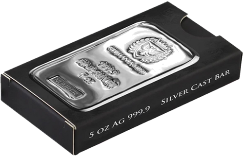5 oz Silver Bar Germania Mint (4)