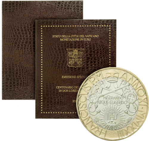 2023 Vatican BU Euro Coin Set with 5 euro coin (1)