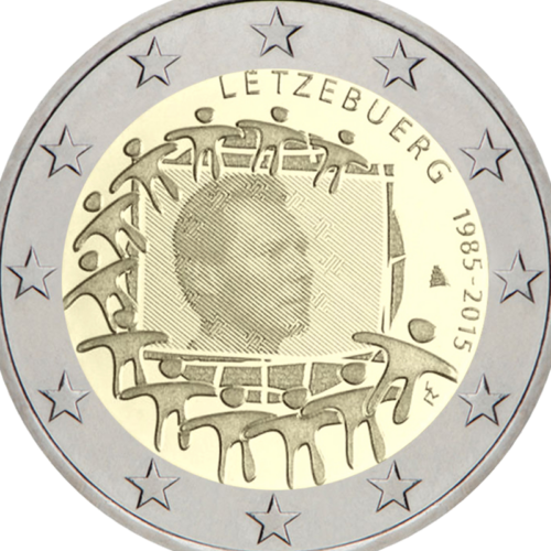 2015 Luxembourg EU Flag 2 euro coin (2)