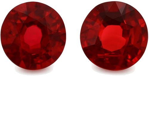 2.8 carat RED Round Rubinas (1)