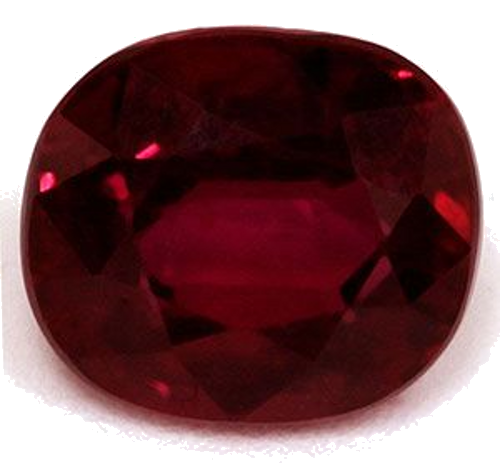 1.13 carat RED Cushion Rubinas (1)