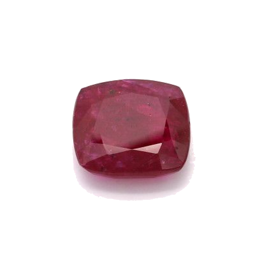 5.59 carat RED BRILLIANTSTEP cut Cushion Rubinas (1)