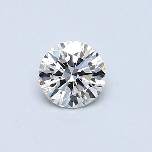 0.38 carat H-VVS1 Very Good cut Natūralus Round Deimantas (1)