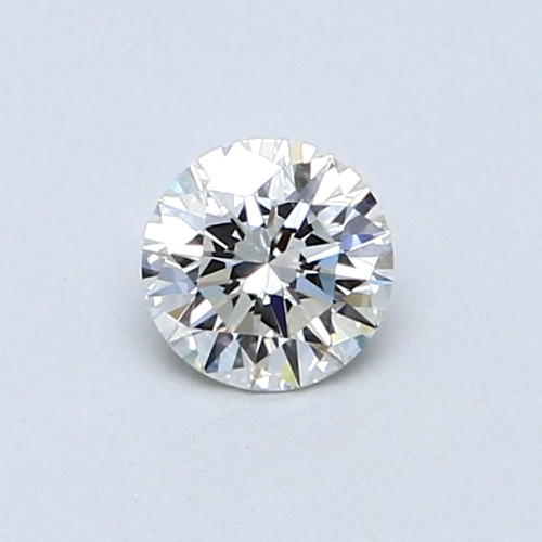 0.44 carat H-VVS1 Excellent cut Natūralus Round Deimantas (1)