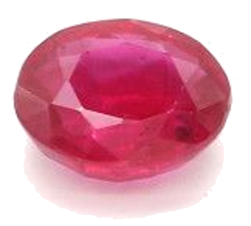 0.46 carat RED BRILLIANTSTEP cut Oval Rubinas (1)