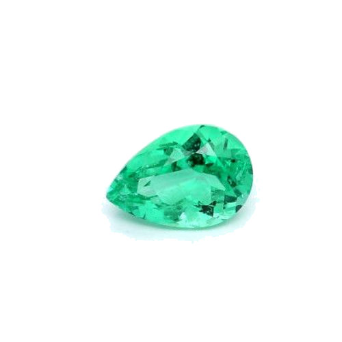 1.41 carat GREEN MODIFIEDBRILLIANTFANCY cut Pear Smaragdas (1)