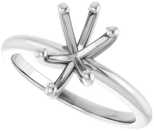 Sužadėtuvių Žiedas „Solitaire“ 585 Baltojo Aukso Pear Shape 10mm x 7mm (5)