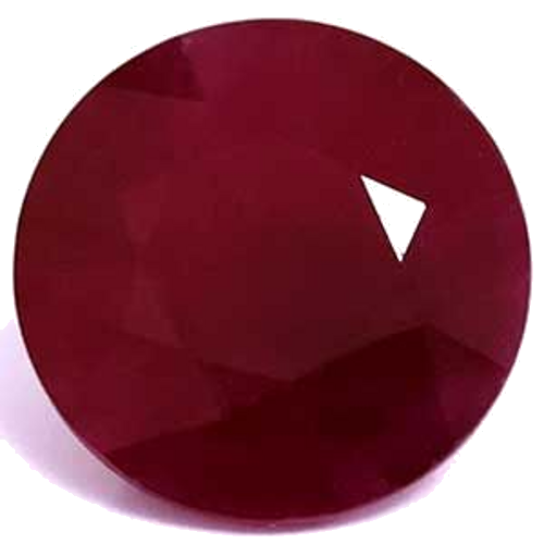 2.03 carat RED Round Rubinas (1)