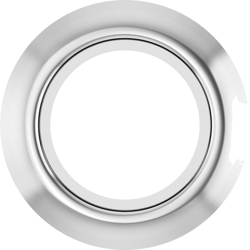 Pakabukas „Solitaire“ 585 Baltojo Aukso Round 4.1mm (1)