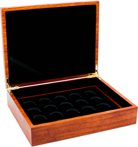 Dėžutė 10 vnt x 1/4 oz Auksinėms monetoms (3)