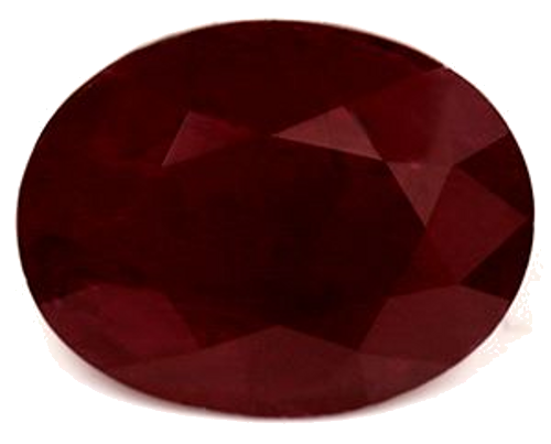 5.04 carat RED Oval Rubinas (1)