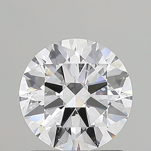 0.96 carat D-SI2 Very Good cut Natūralus Round Deimantas (1)