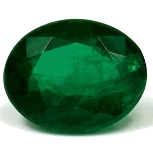 3.74 carat GREEN Oval Smaragdas (1)