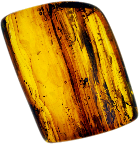 2,55 g Amber Nugget with inclusion (1)