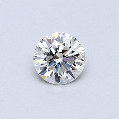 0.39 carat H-VVS2 Very Good cut Natūralus Round Deimantas (1)