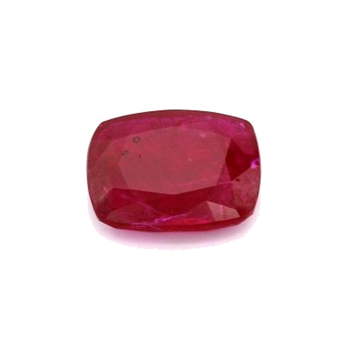 4.05 carat RED BRILLIANTSTEP cut Cushion Rubinas (1)