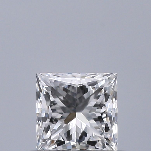 0.42 carat E-VVS1 Natūralus Princess Deimantas (1)